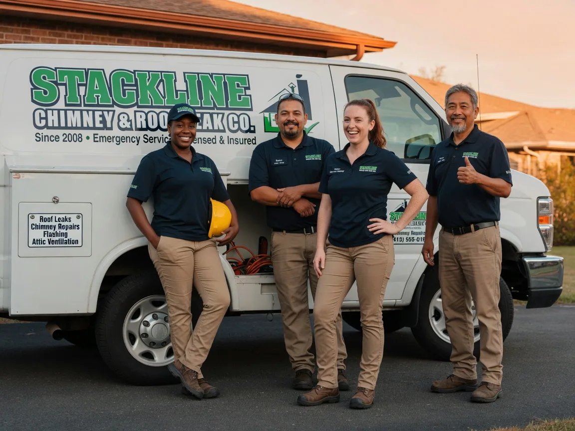 Chimney flashing repair company in Bostwick, GA